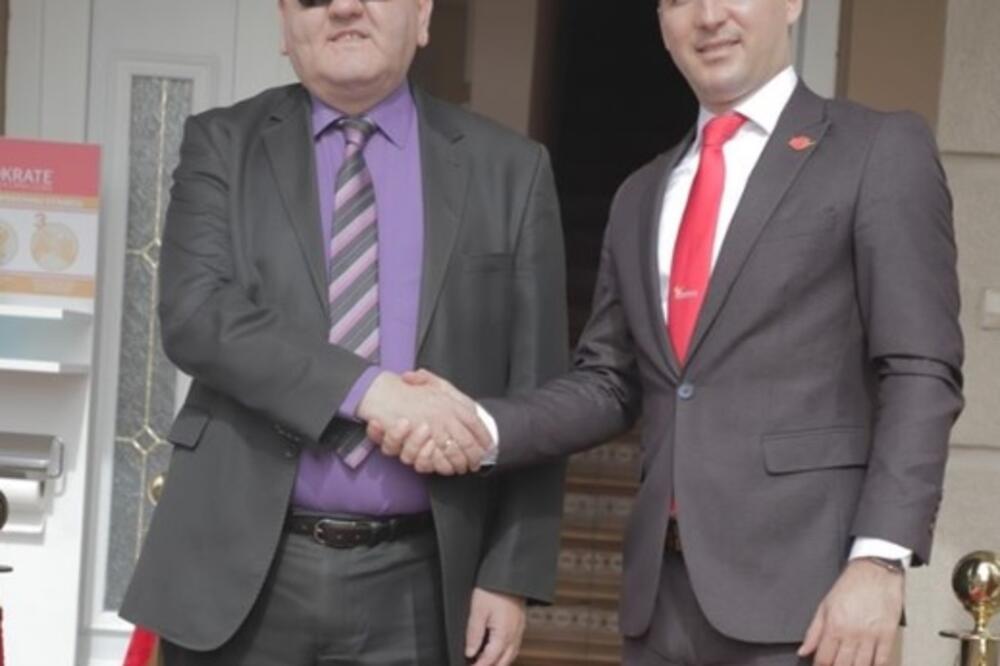 Lacmanović i Bečić, Foto: Demokratska Crna Gora