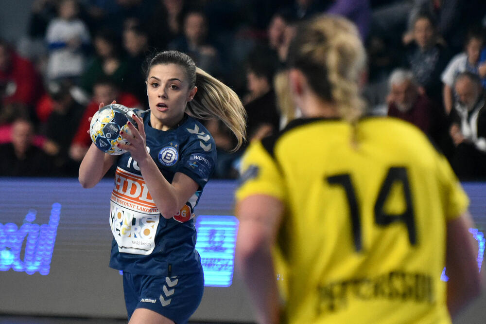 Matea Pletikosić u dresu Budućnosti, Foto: Boris Pejović, Boris Pejović