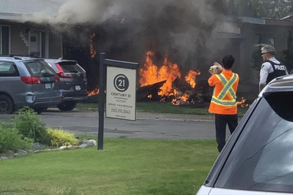 Mjesto pada aviona, Foto: AP