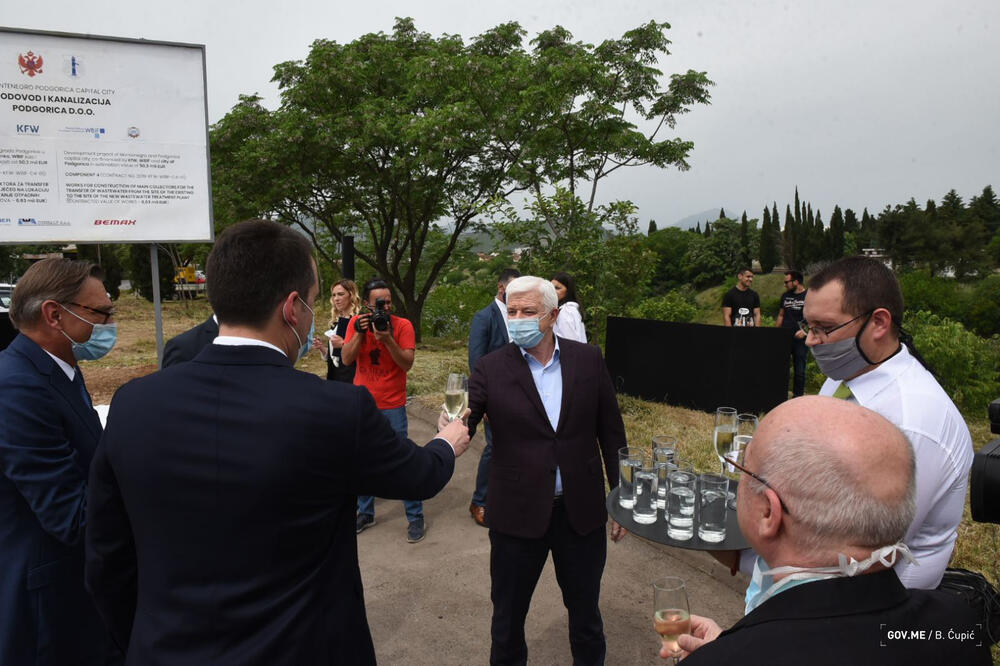 Gradonačelnik Podgorice Ivan Vuković i Marković, Foto: Vlada Crne Gore