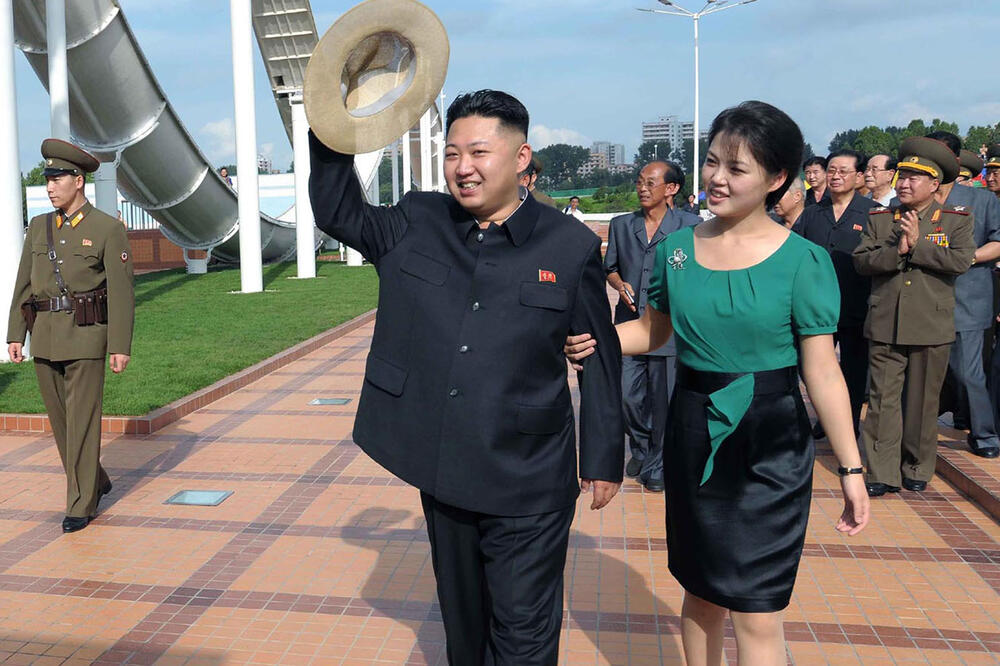Kim Džong Un i njegova žena, Ri Sol Ju, Foto: Uncredited
