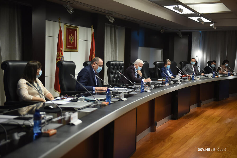Sa jučerašnje sjednice NKT-a, Foto: Vlada Crne Gore