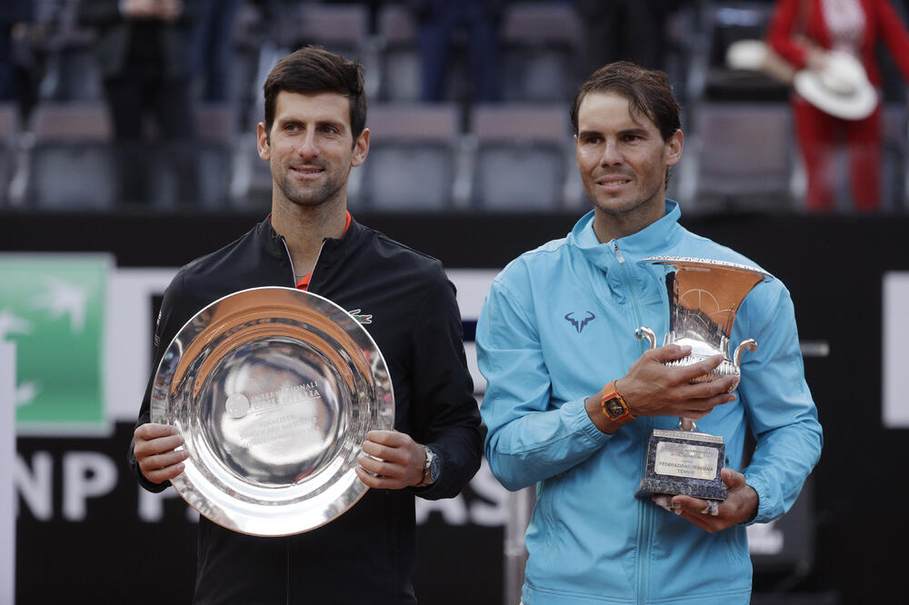Nadal i Đoković, Foto: Gregorio Borgia