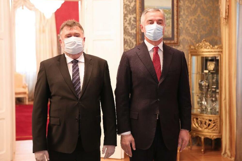 Đukanović-Gandel, Foto: Kabinet predsjednika