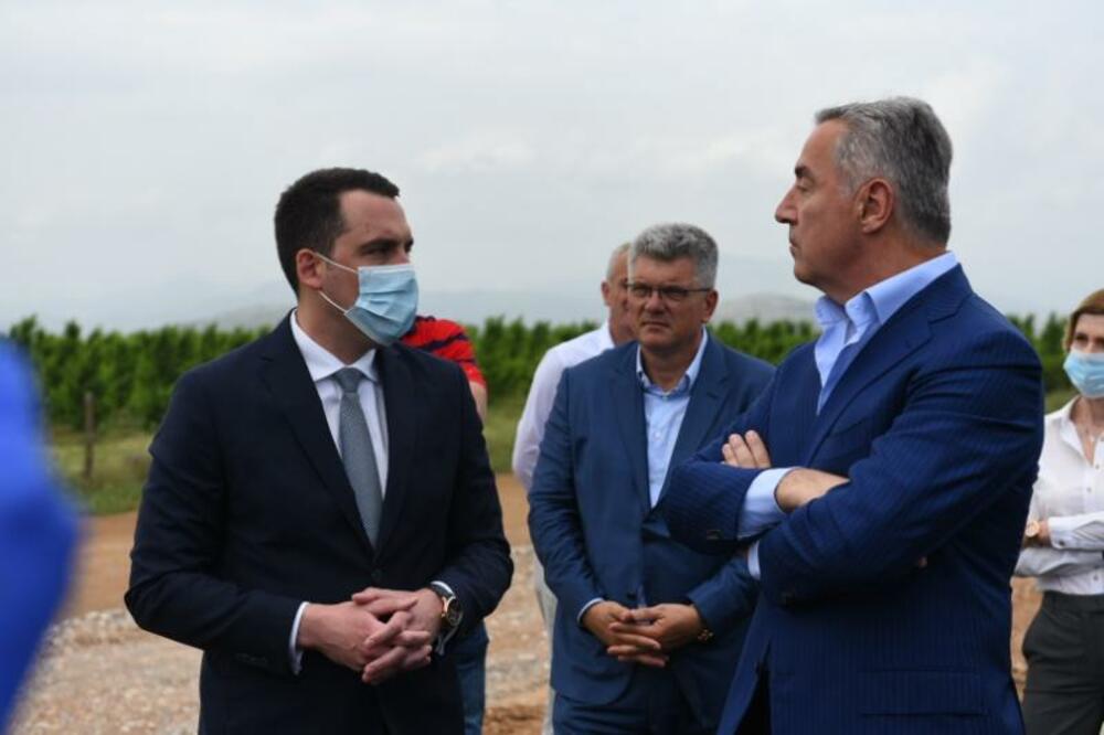 Đukanović i Vuković, Foto: Gov.me