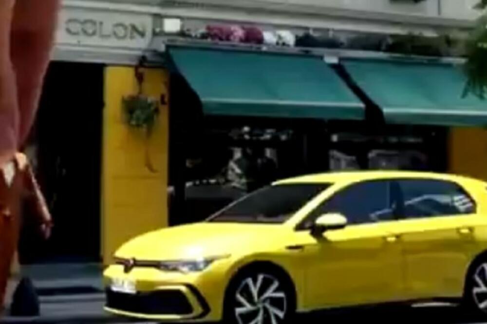 Iz sporne reklame za Golf, Foto: Twitter