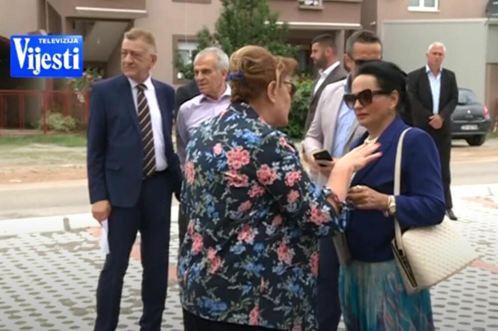 Vesna Medenica danas na Starom aerodromu, Foto: Printscreen