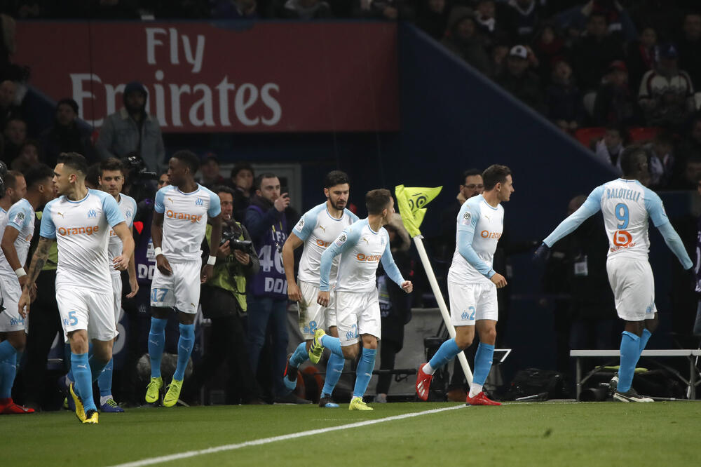 Fudbaleri Olimpik Marseja, Foto: Christophe Ena