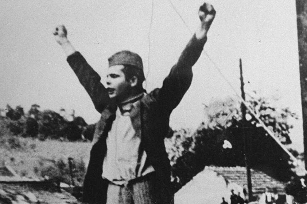 Stjepan Steva Filipović na gubilištu, Foto: Wikipedia