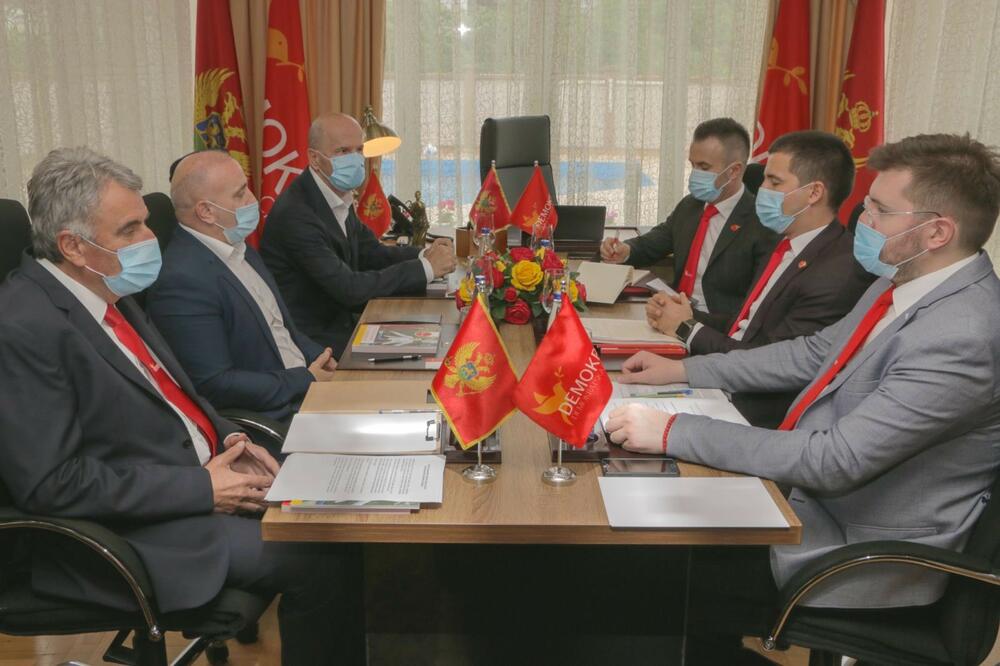 Sa sastanka, Foto: Demokratska Crna Gora