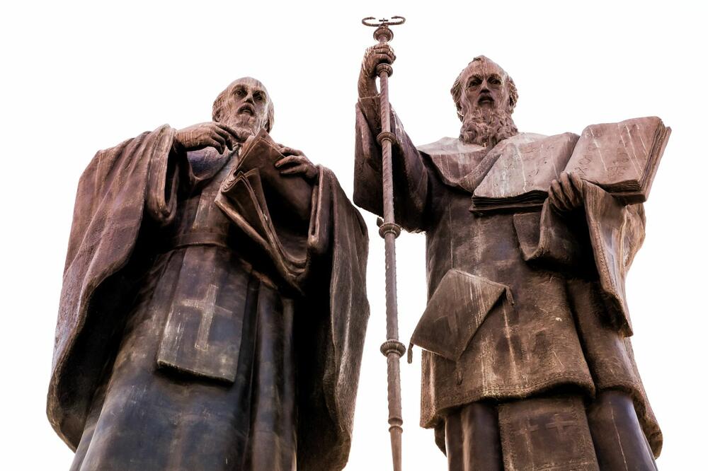 Spomenik Ćirilu i Metodiju u Skoplju, Foto: Shutterstock.com