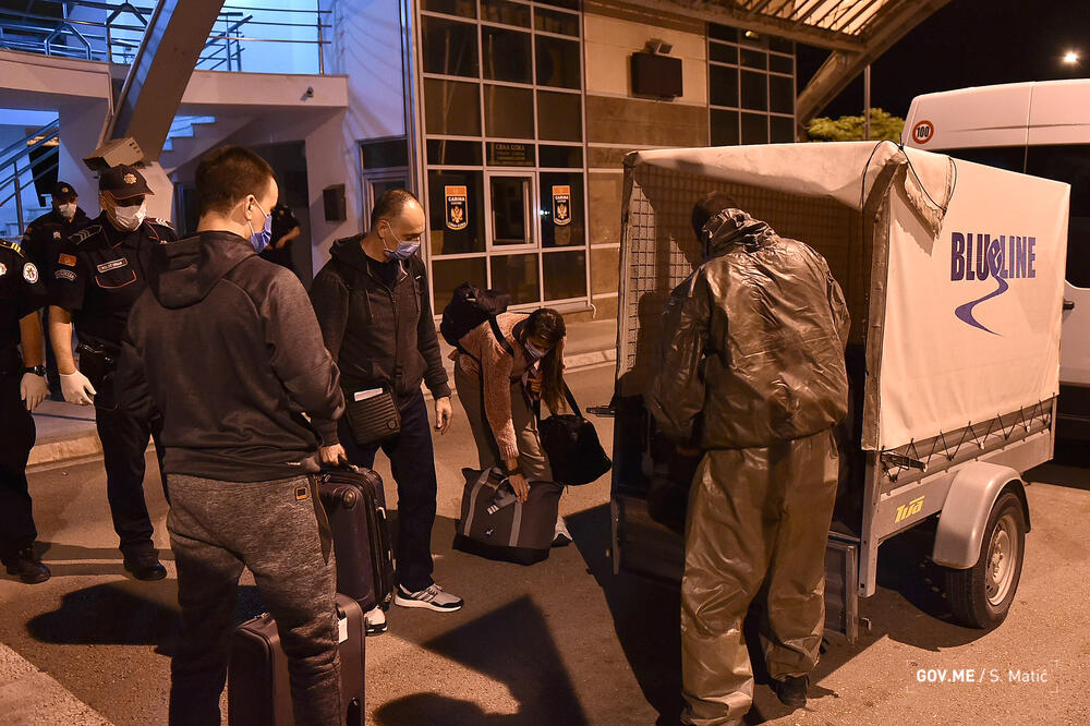 Detalj sa Graničnog prelaza Debeli brijeg, Foto: Vlada Crne Gore