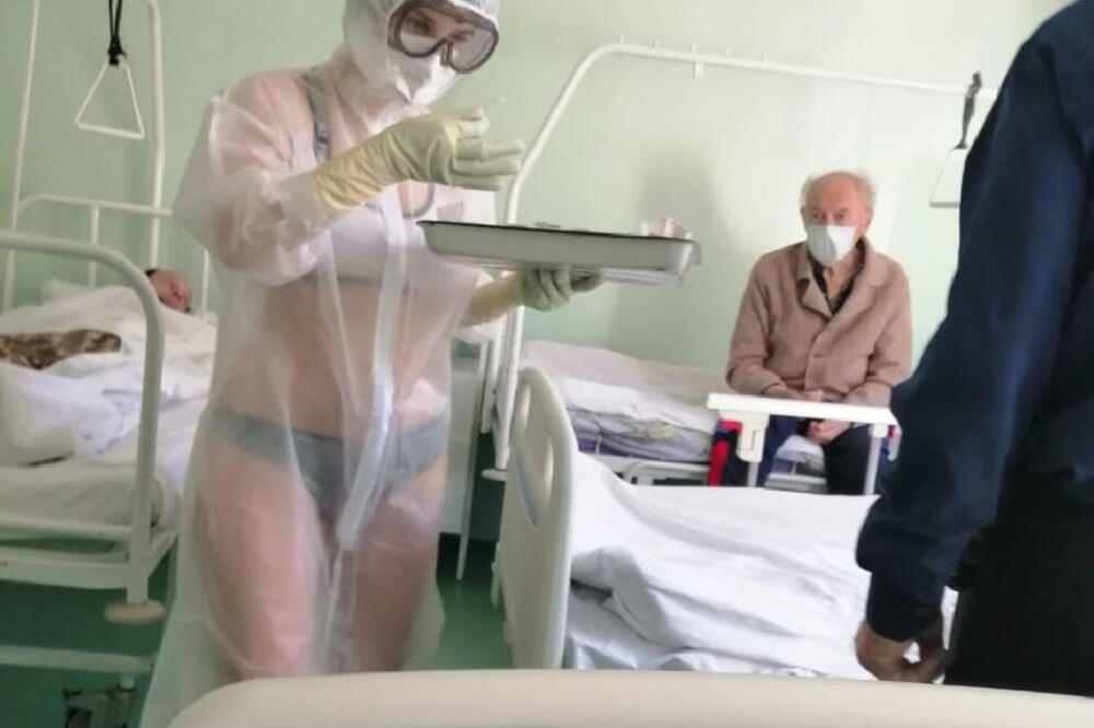 Medicinska sestra Nedežda Žukova, Foto: Twitter