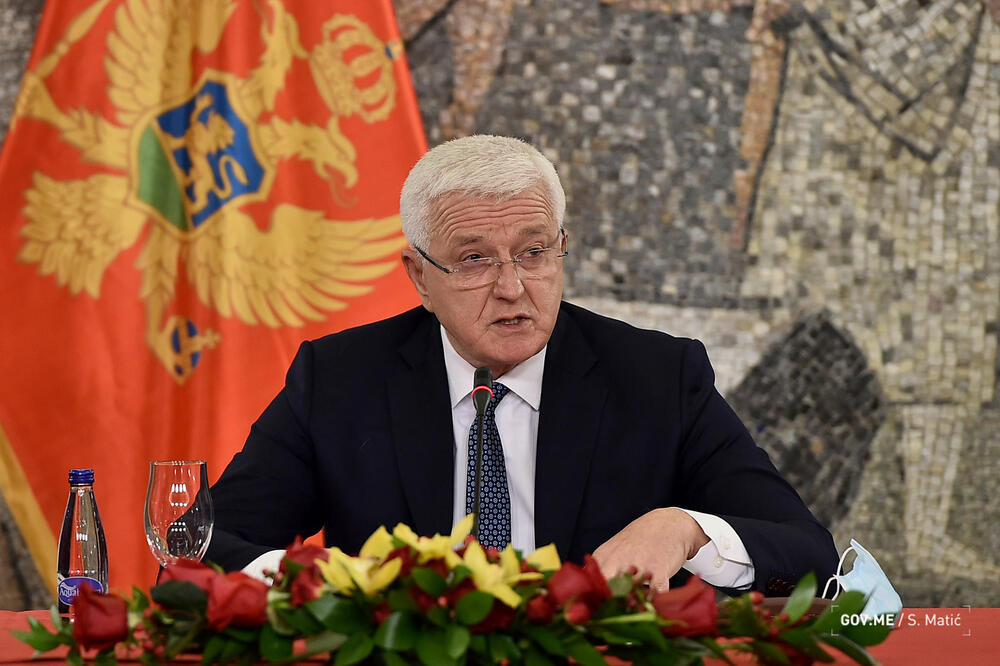 Marković na današnjem presu, Foto: Saša Matić