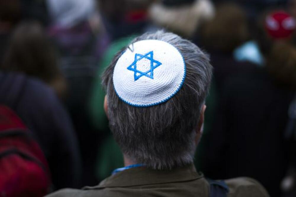 Sa jednog od protesta u Berlinu nakon antisemitskih napada, Foto: AP