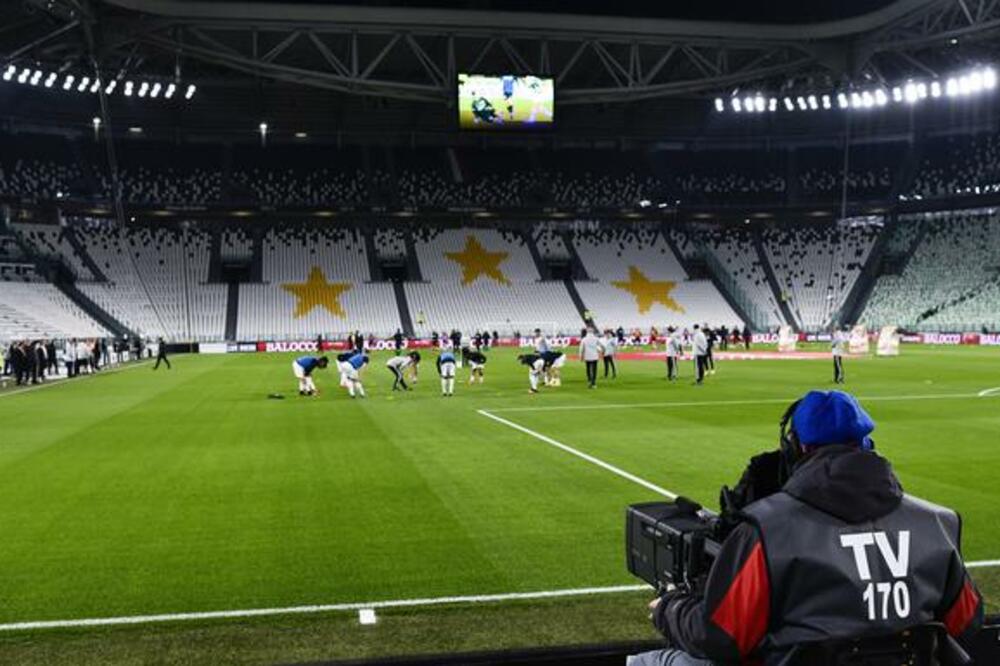 Sa meča Juventus - Inter pred prekid, Foto: AP