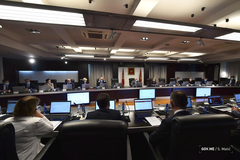 Sa sjednice Vlade, Foto: Vlada Crne Gore