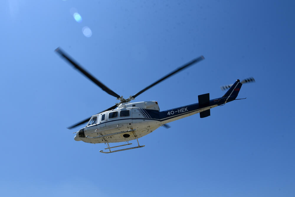 Helikopter MUP CG, Foto: Boris Pejović