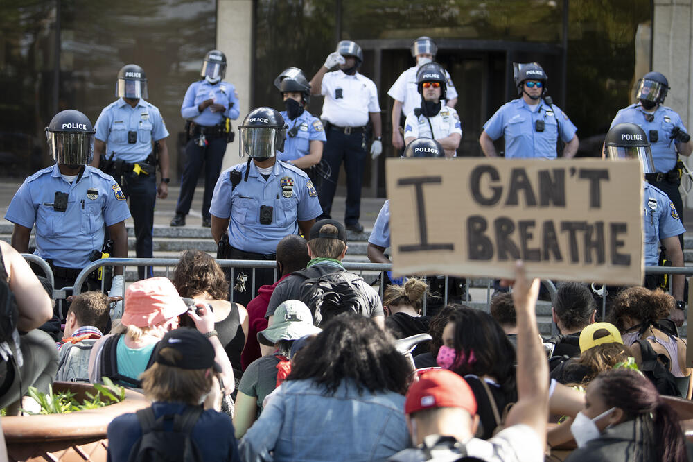 Sa jednog od protesta u SAD, Foto: AP Photo