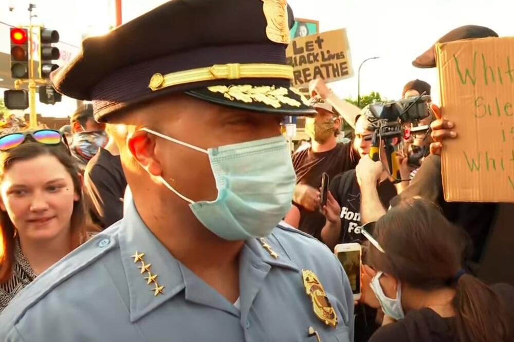 Arandondo, šef policije iz Mineapolisa, Foto: Screenshot/Youtube