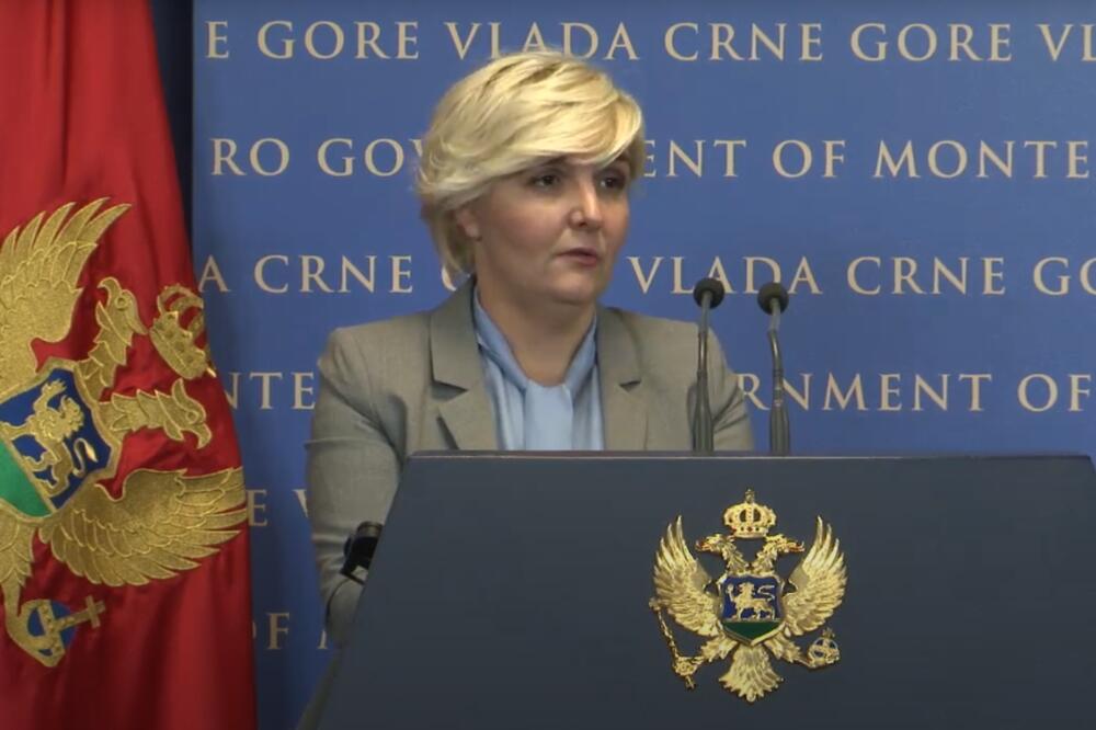 Ministarka ekonomije, Dragica Sekulić, Foto: Vlada Crne Gore