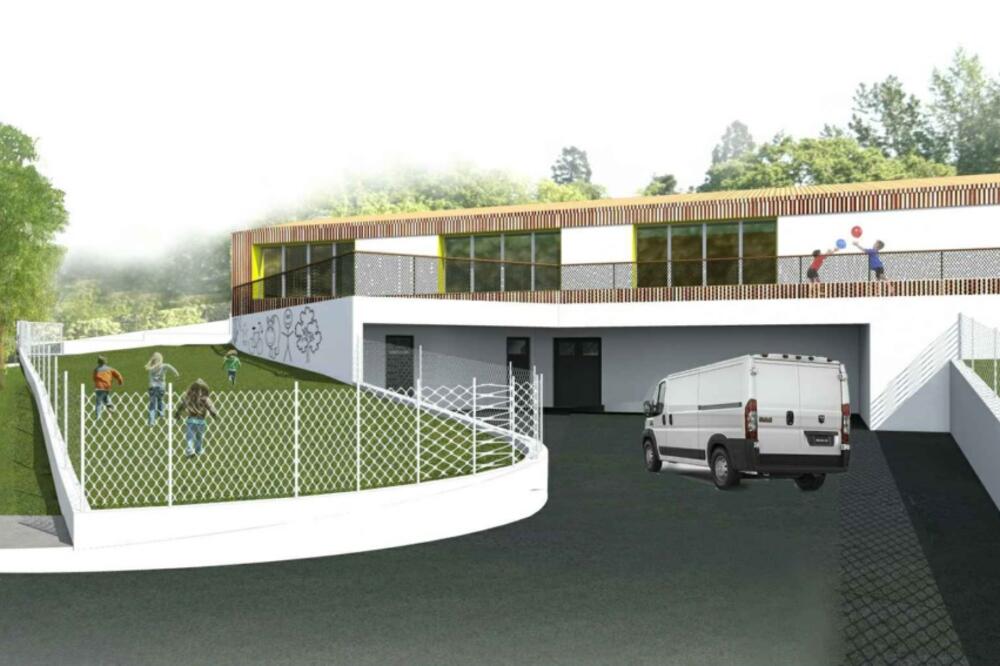 Planirani izgled vrtića, Foto: UJR