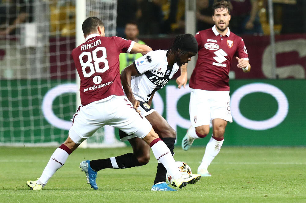 Sa meča Parma - Torino, Foto: AP