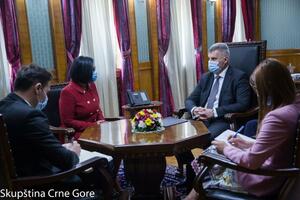 Brajović primio novoimenovanu ambasadorku UAE