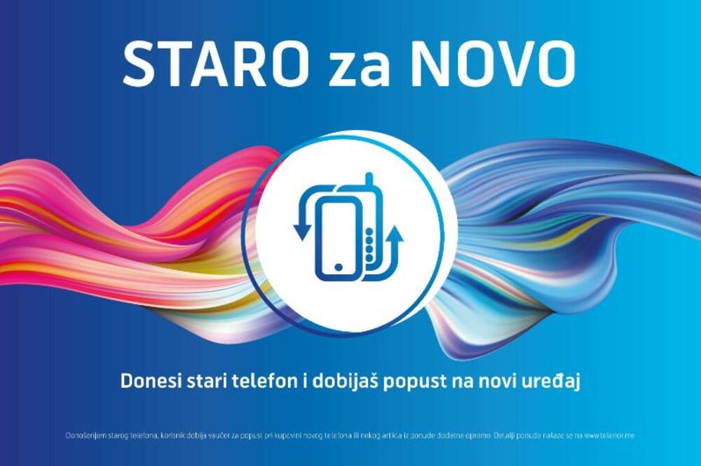 Staro za novo, Foto: Telenor