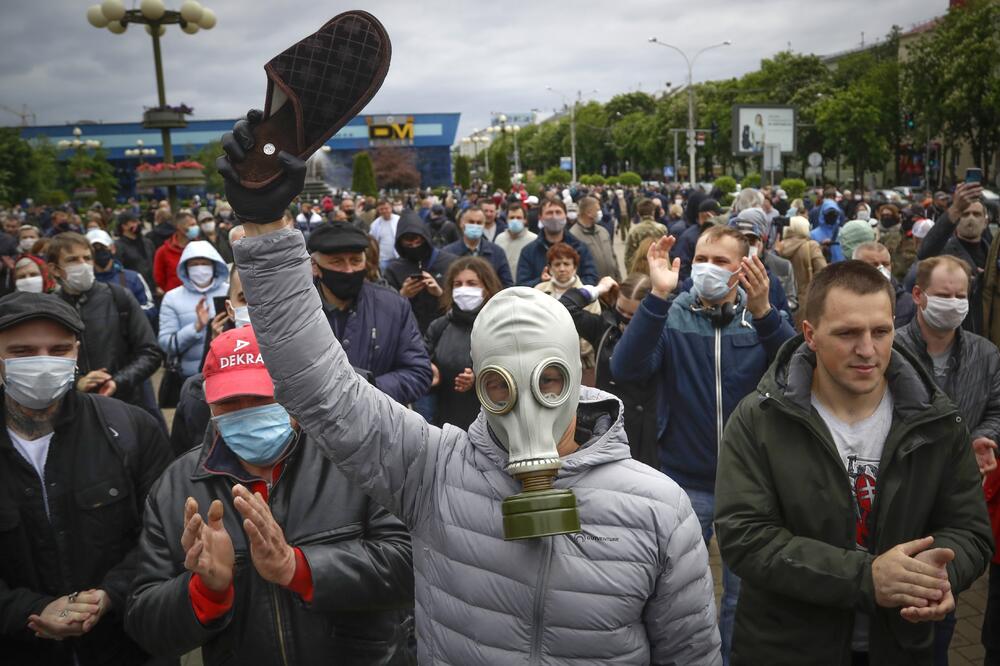 Sa jednog od prethodnih protesta, Foto: AP Photo