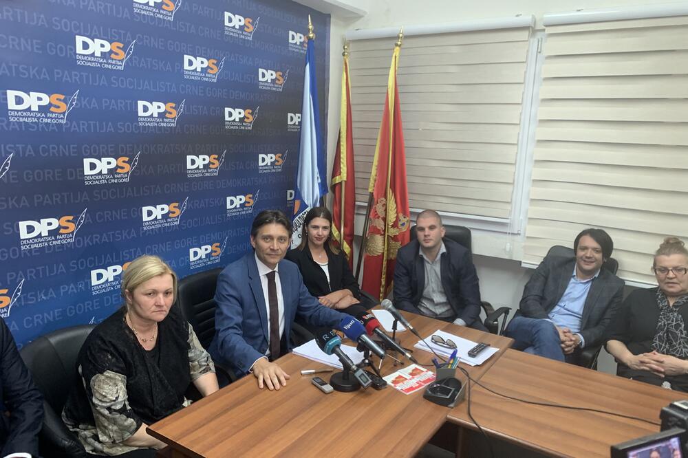 Sa presa DPS Budva, Foto: Vuk Lajović