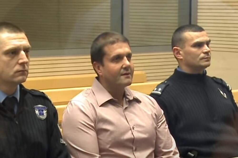 Šarić na jednom od prethodnih suđenja, Foto: Screenshot/Youtube