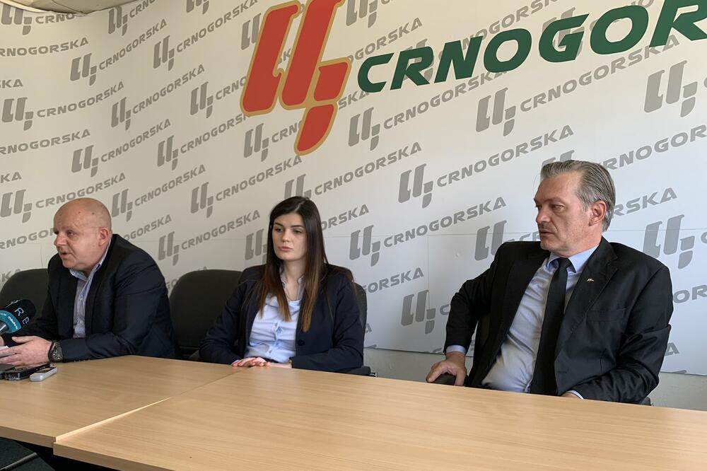 Milašević, Ivanović i Bulatović, Foto: Vuk Lajović