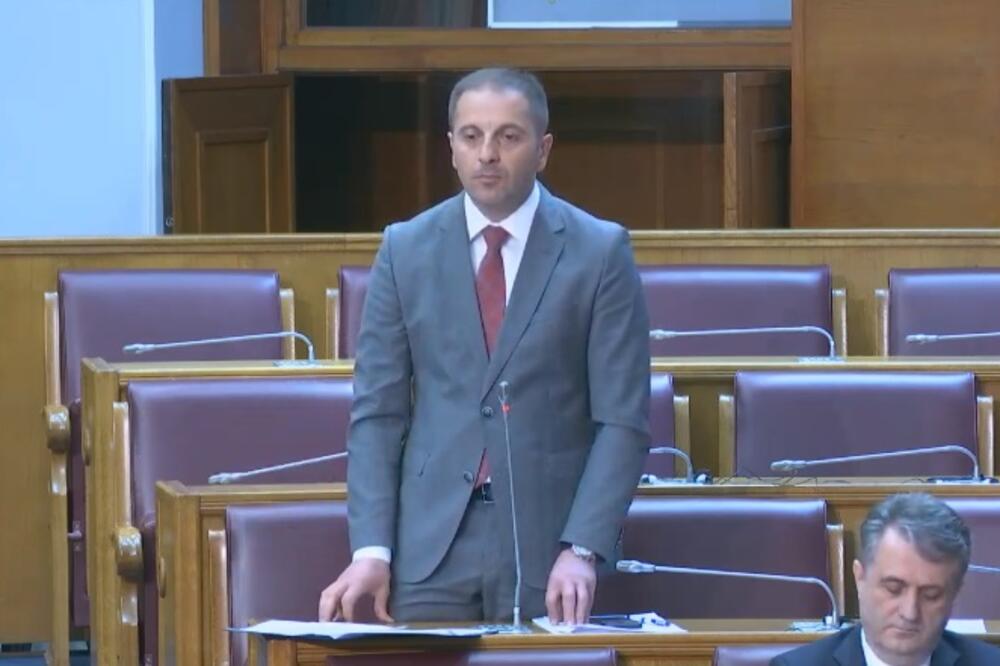 Šehović danas u parlamentu, Foto: Printscreen YouTube