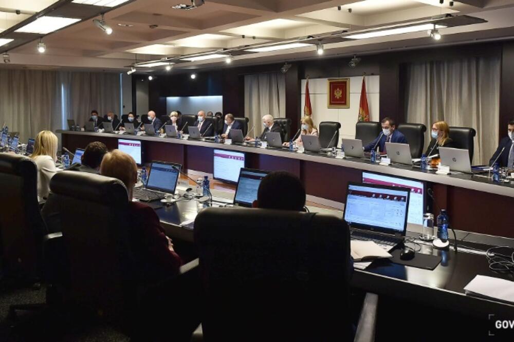 Sa sjednice Vlade, Foto: Saša Matić