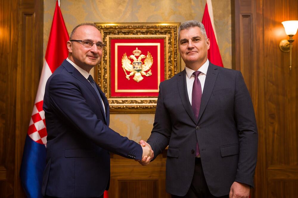 Grlić Radman i Brajović, Foto: Skupština Crne Gore