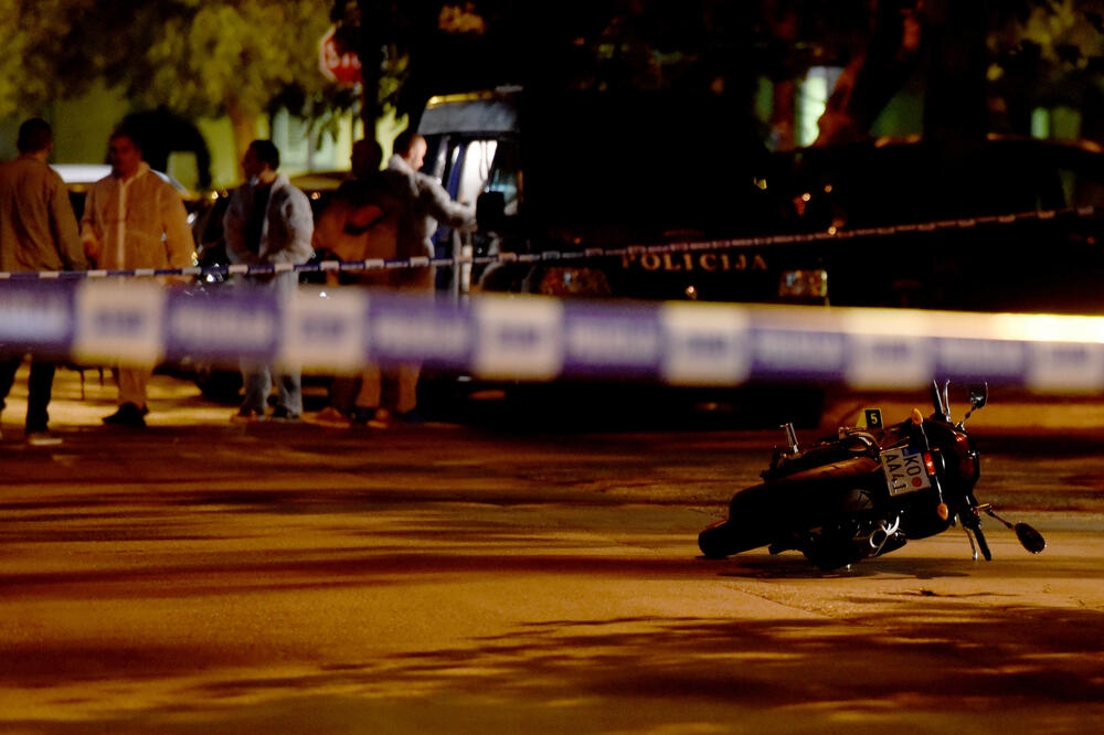 Uviđaj nakon ubistva u Pejtonu, Foto: Savo Prelević