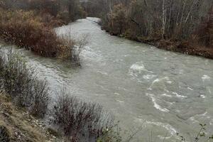 Radovi na regulaciji korita rijeke Plašnice u Kolašinu privode se...