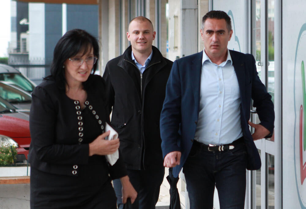 <p>Predsjednik Građanskog pokreta URA, Dritan Abazović, bio je jedini opozicioni lider na sastanku</p>