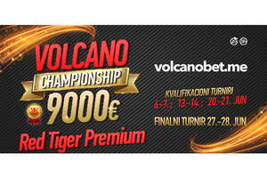 Nagradni fond “Volcano Championship” 9.000 eura