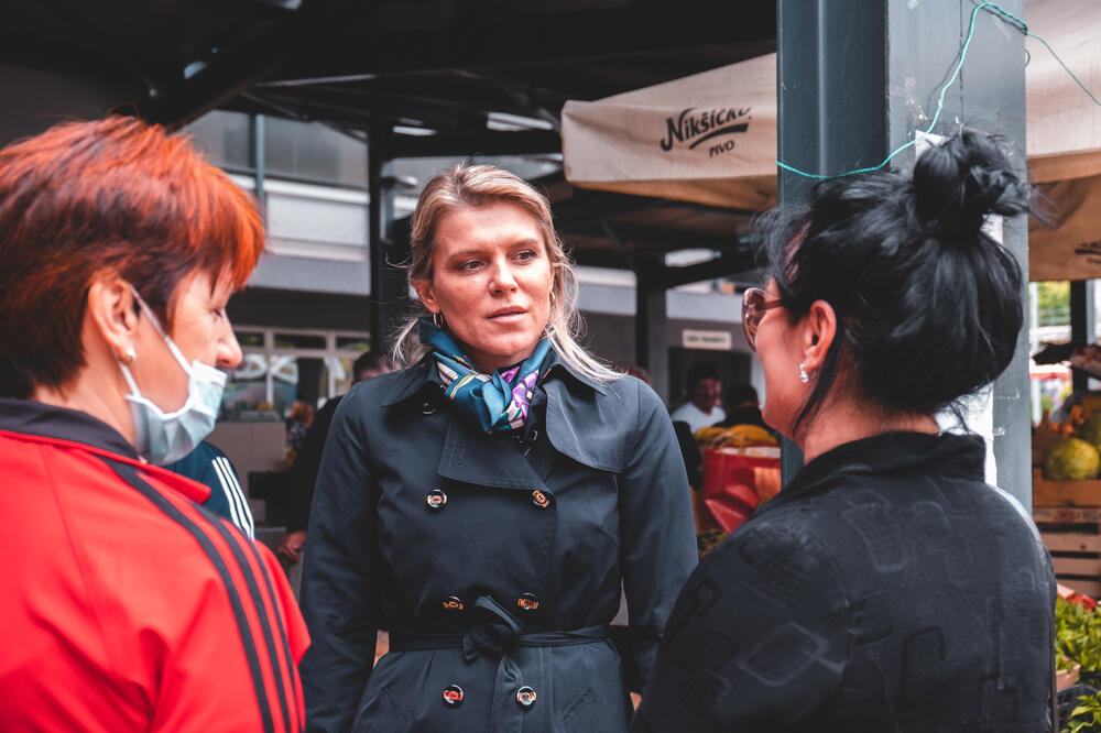Vuksanović Stanković u Bijelom Polju, Foto: SDP