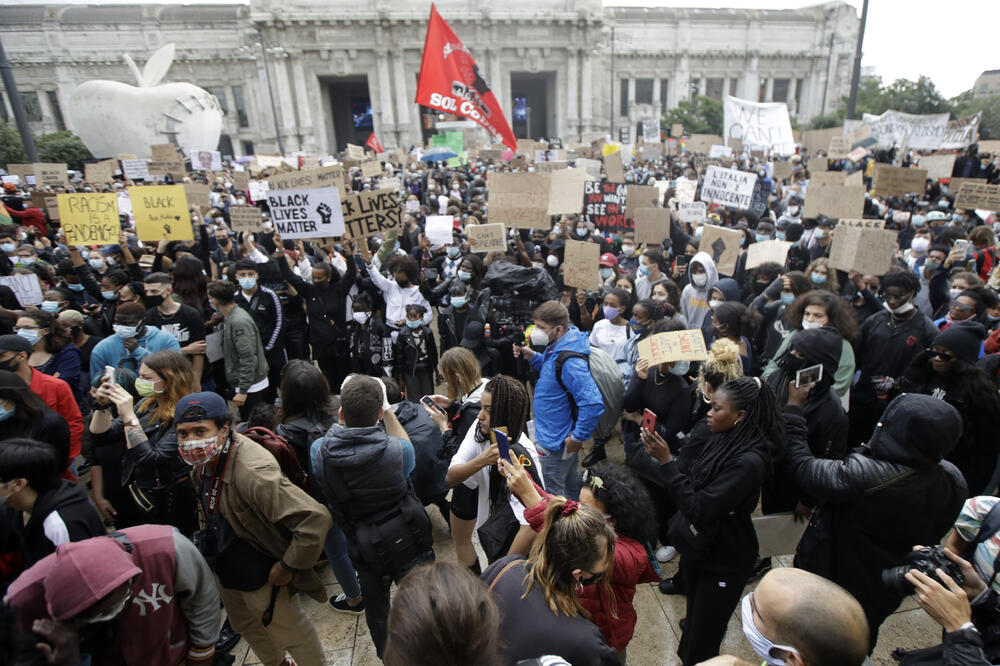 Protesti u Milanu, Foto: AP Photo