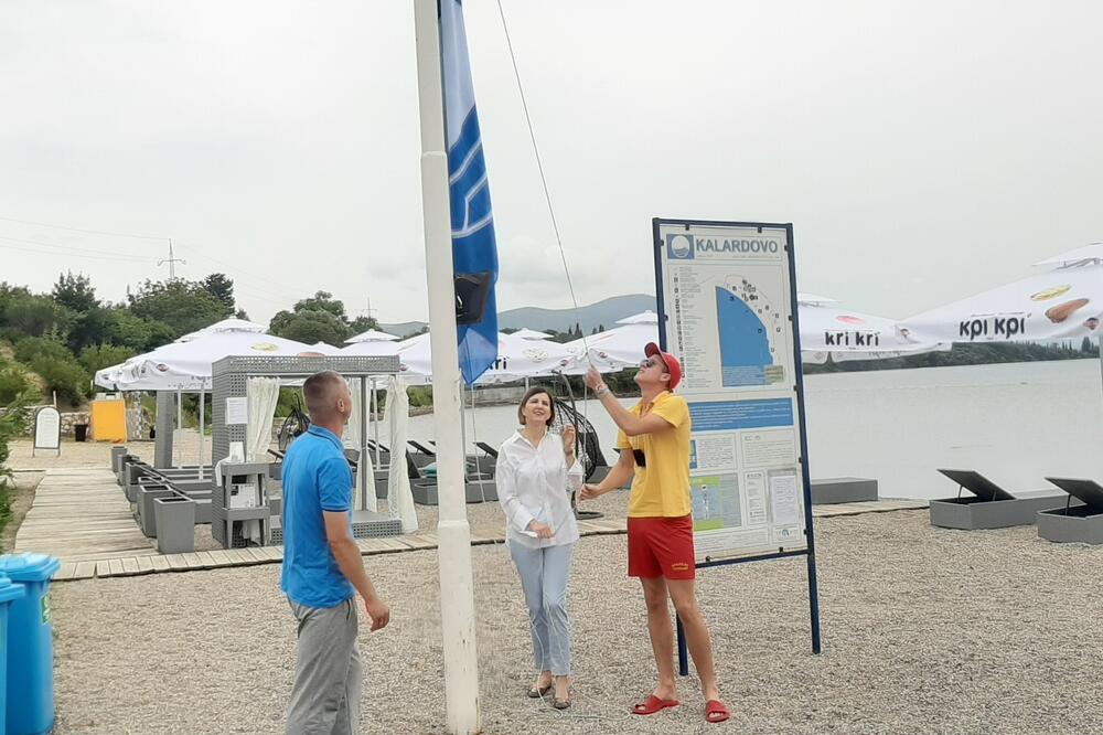 Plava zastavica (Ilustracija), Foto: Siniša Luković