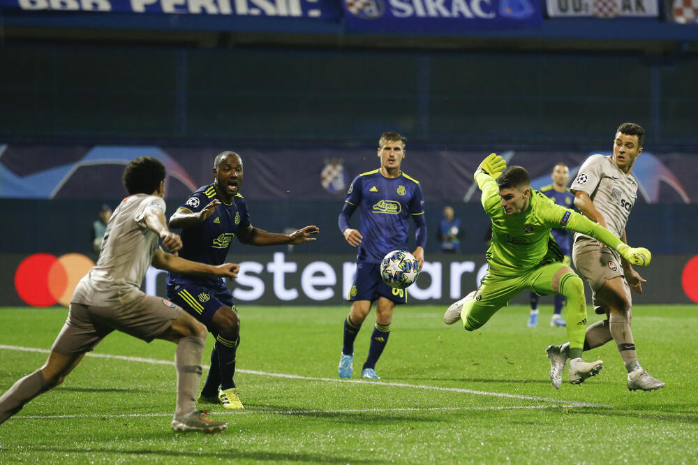 Sa utakmice Dinamo - Šahtjor u LŠ, Foto: AP