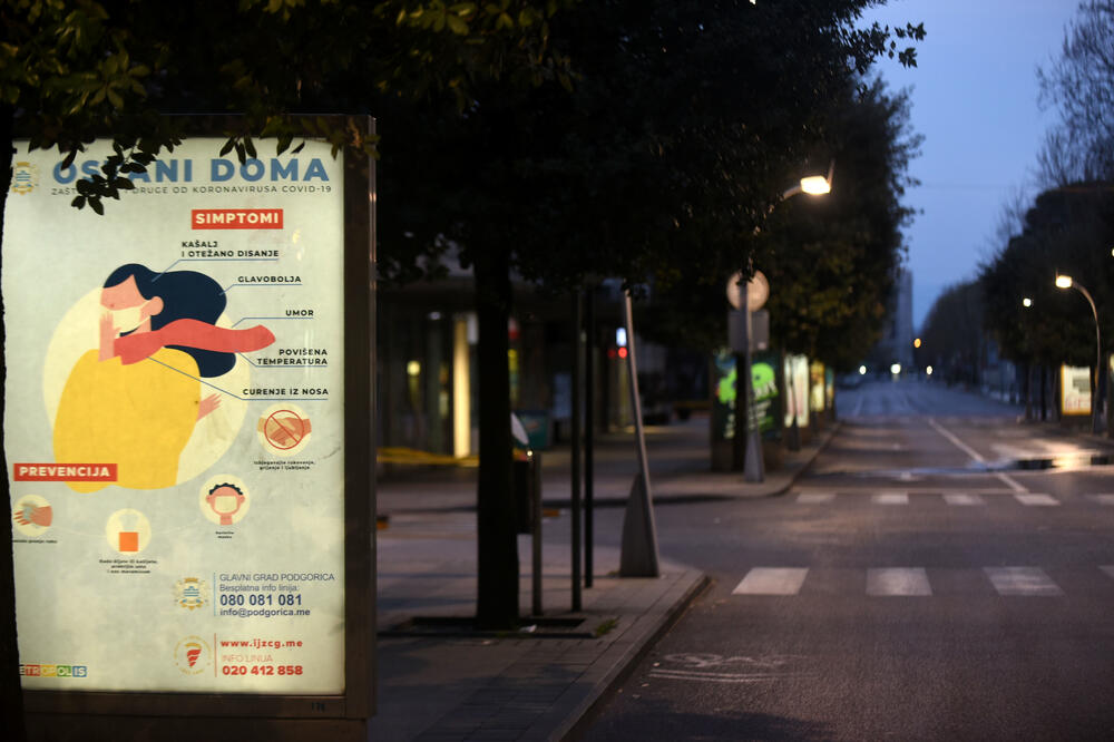 Ostani doma - glavna poruka tokom epidemije, Foto: Boris Pejović