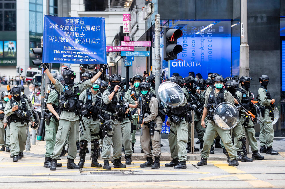 Hong Kong demostracija, Foto: Shutterstock