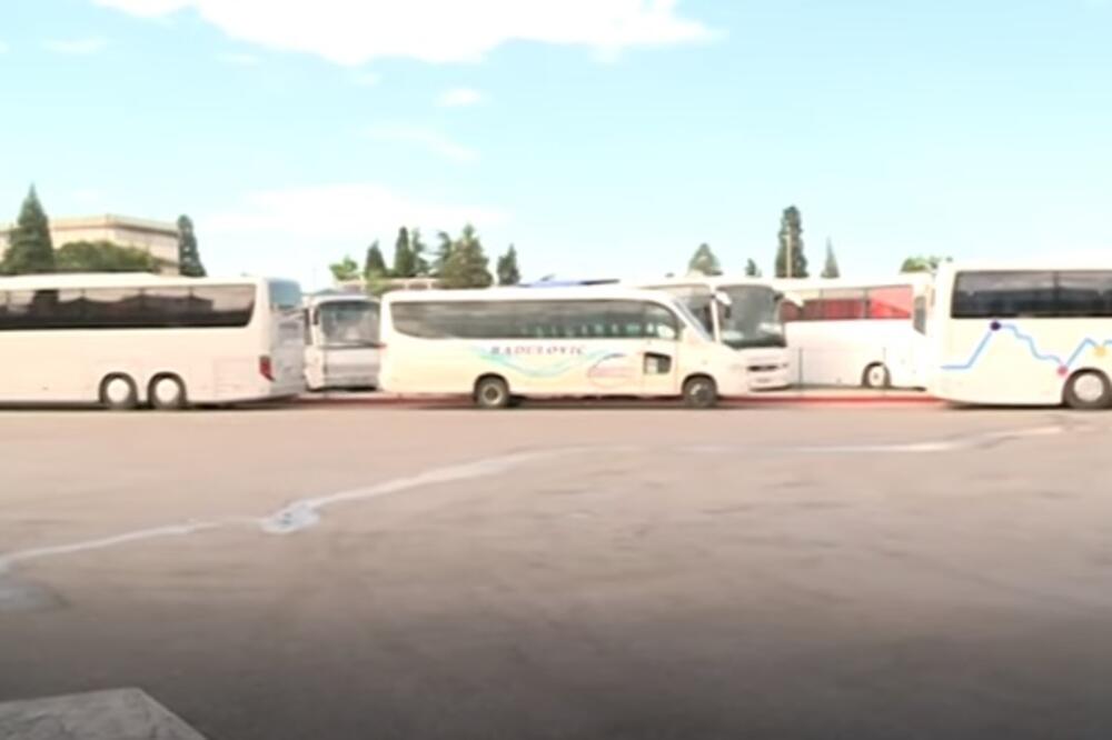 Autobuska stanica Herceg Novi, Foto: Screenshot/TV Vijesti