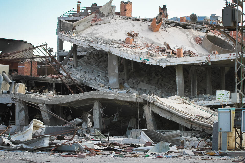 Jedna od građevina u Siriju, koja je uništena u borbi protiv pripadnika Islamske države (Ilustracija)