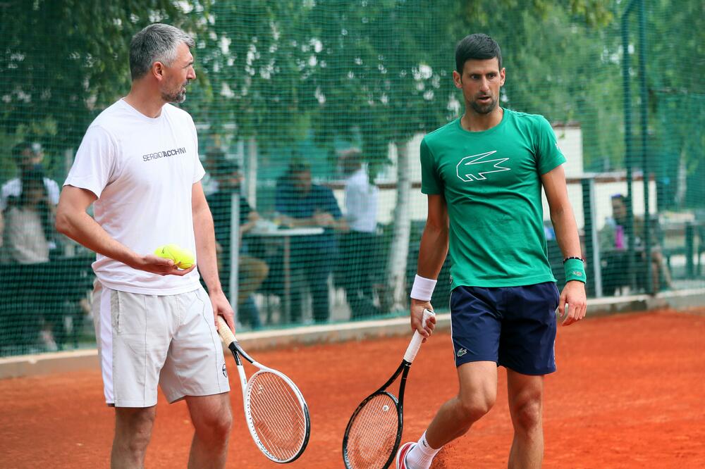 Ivanišević i Đoković danas u Beogradu, Foto: BETAPHOTO