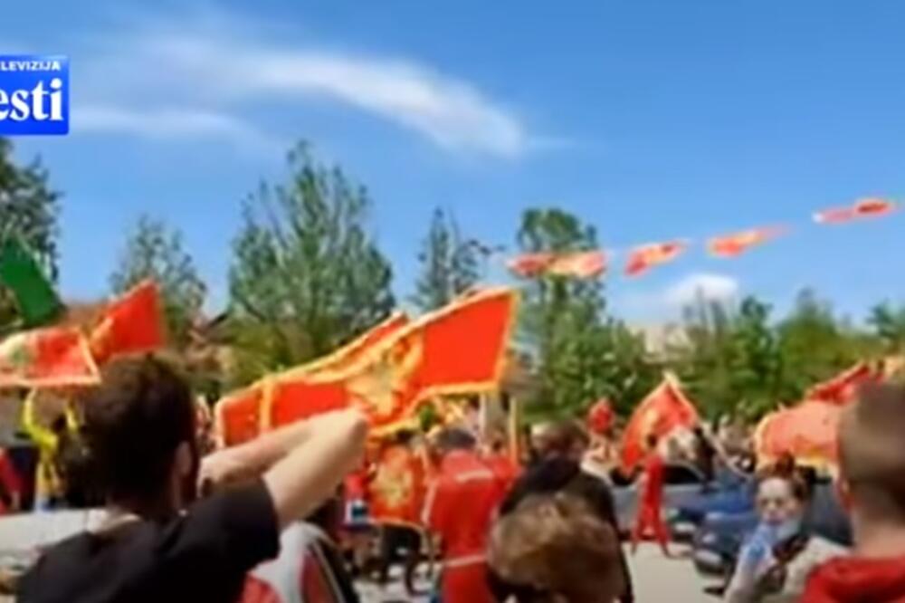 Sa proslave Dana nezavisnosti na Cetinju, Foto: Screenshot/TV Vijesti